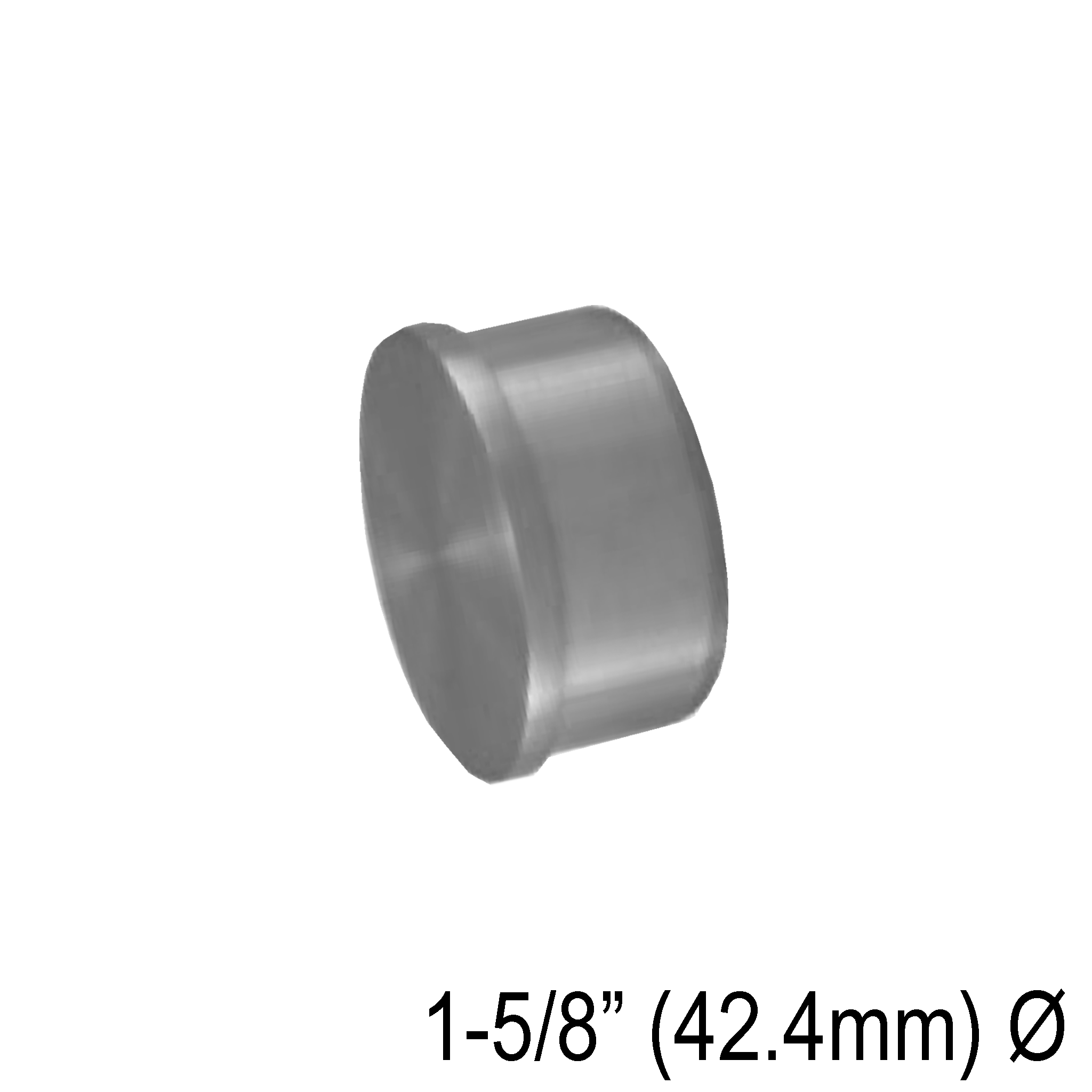 [END42.4] HRAIL Series GGH Handrail - Endcap for 42.4mm Round Handrail