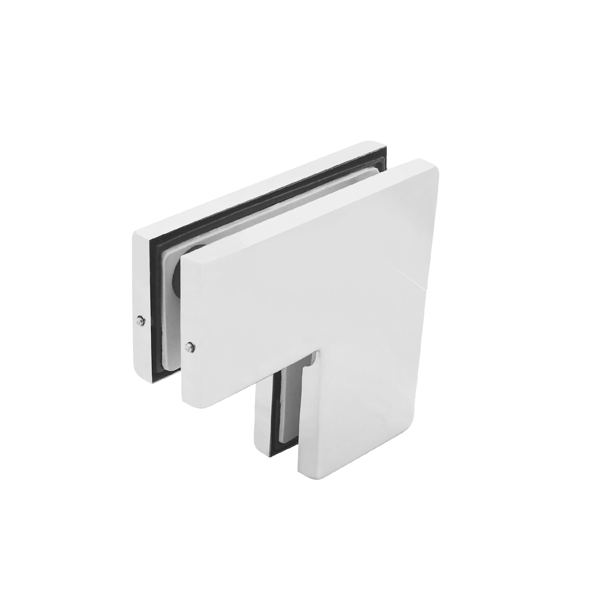 [PFIT61] PFIT Series GGH Patch Fittings - L-Shape Connector - No Door Stop