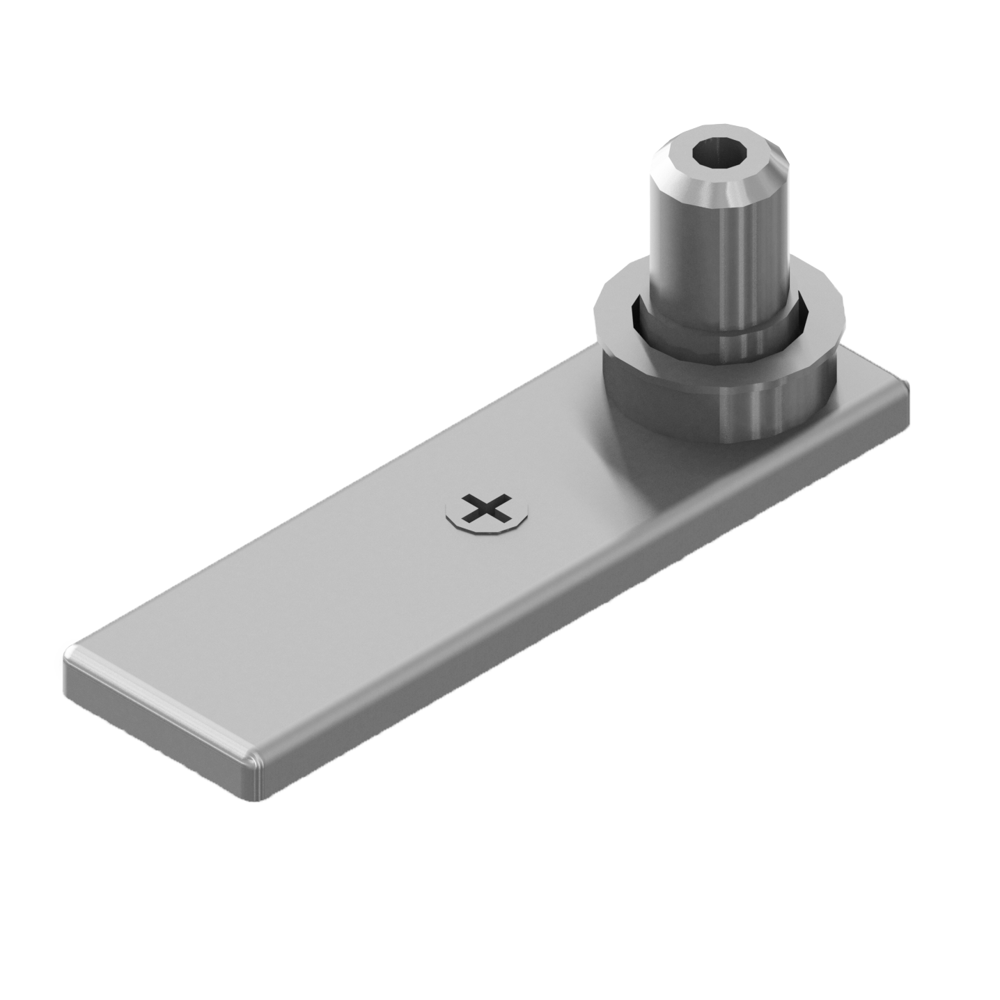 [PPIV403] PFIT Series GGH Patch Pivot - Bottom Door Free-Swinging Pivot for Floor Mount