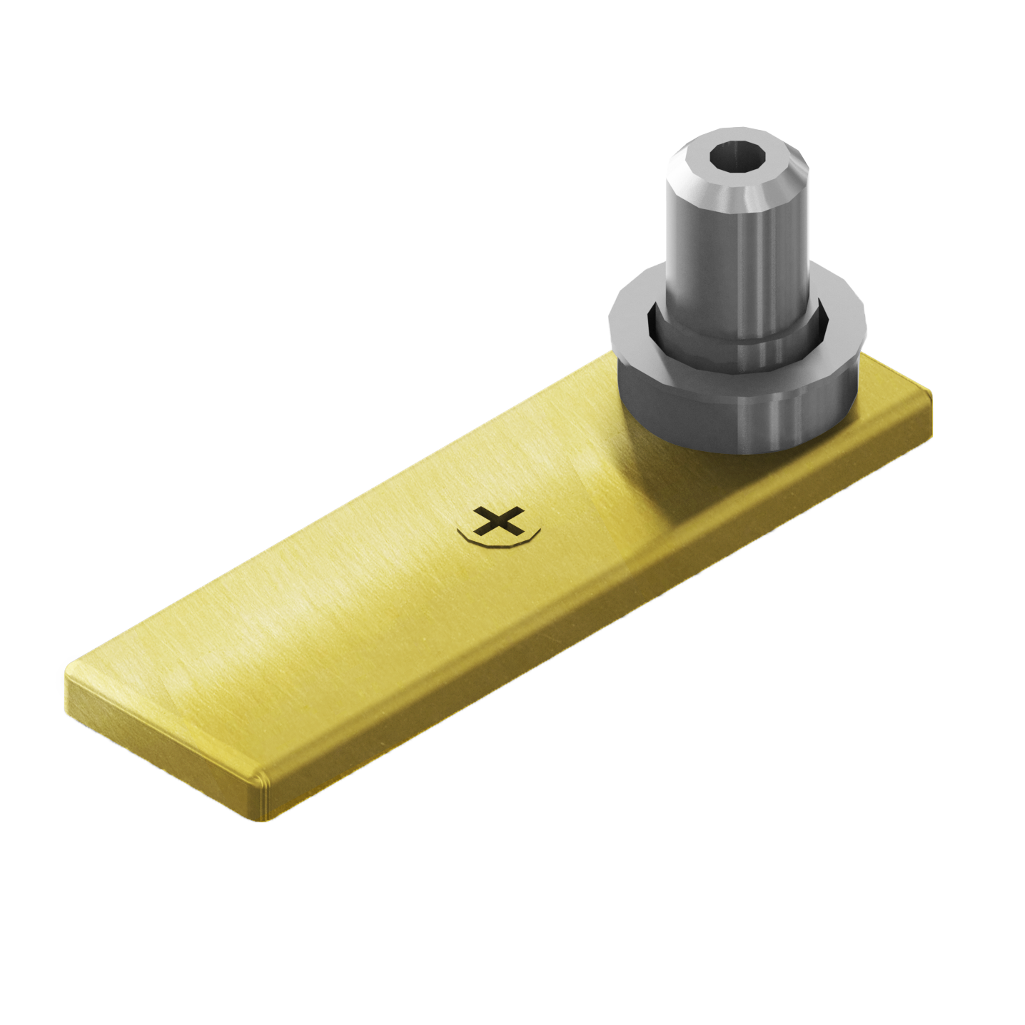 [PPIV403] PFIT Series GGH Patch Pivot - Bottom Door Free-Swinging Pivot for Floor Mount