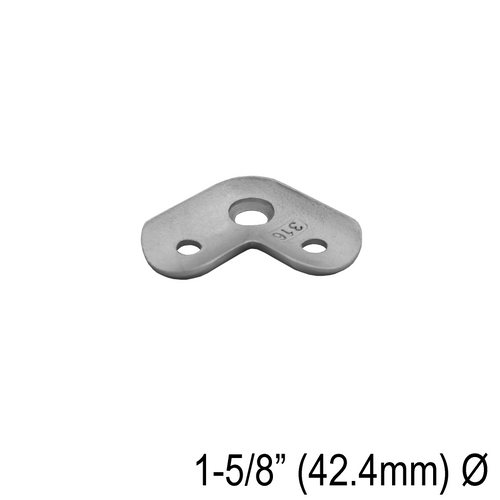 [42.4SAD90] PRO Series GGH Handrail - Saddle - Round for Round Handrail - 90°