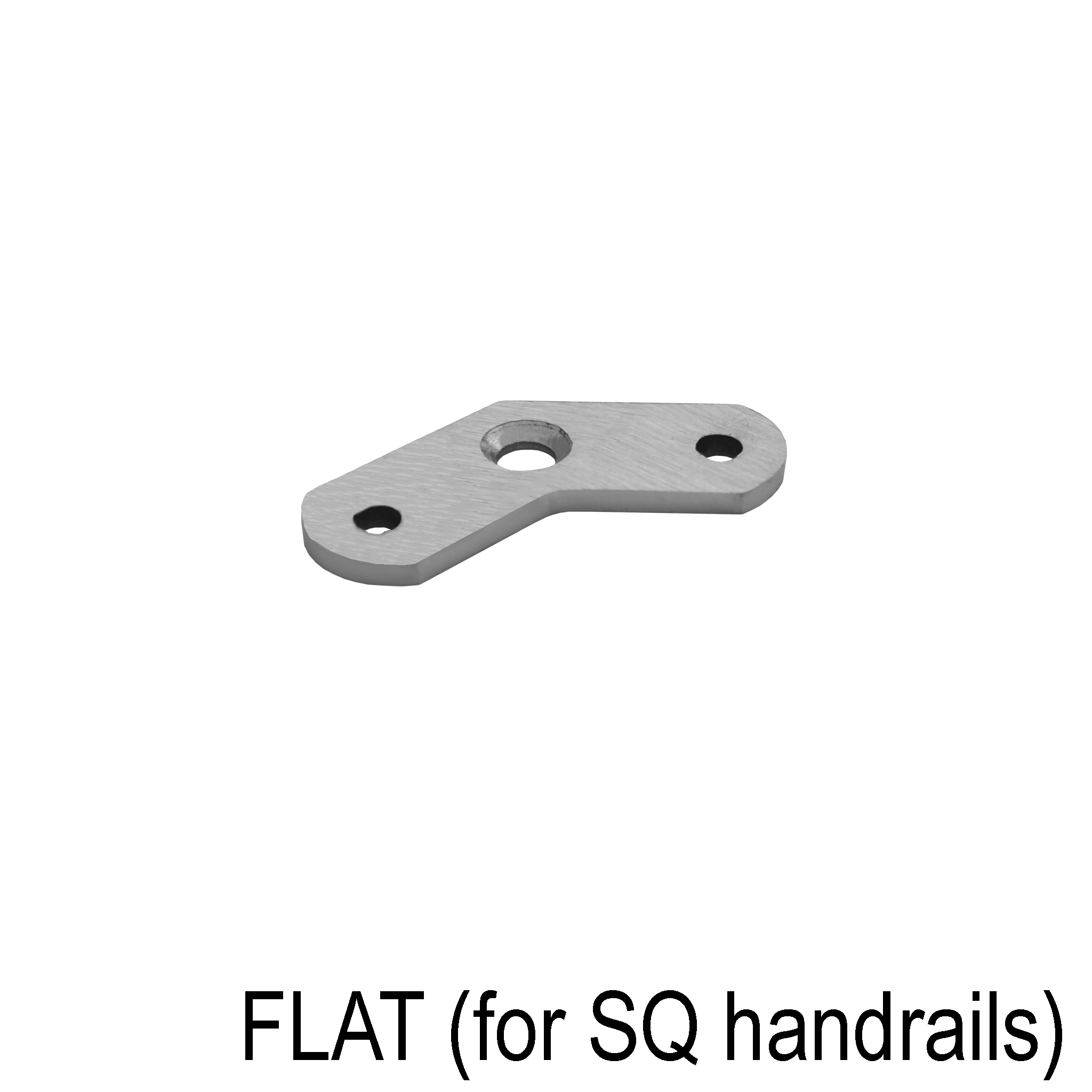 [FLATSAD135] HRB Series GGH Handrail - Saddle - Flat for Square Handrail - 135°