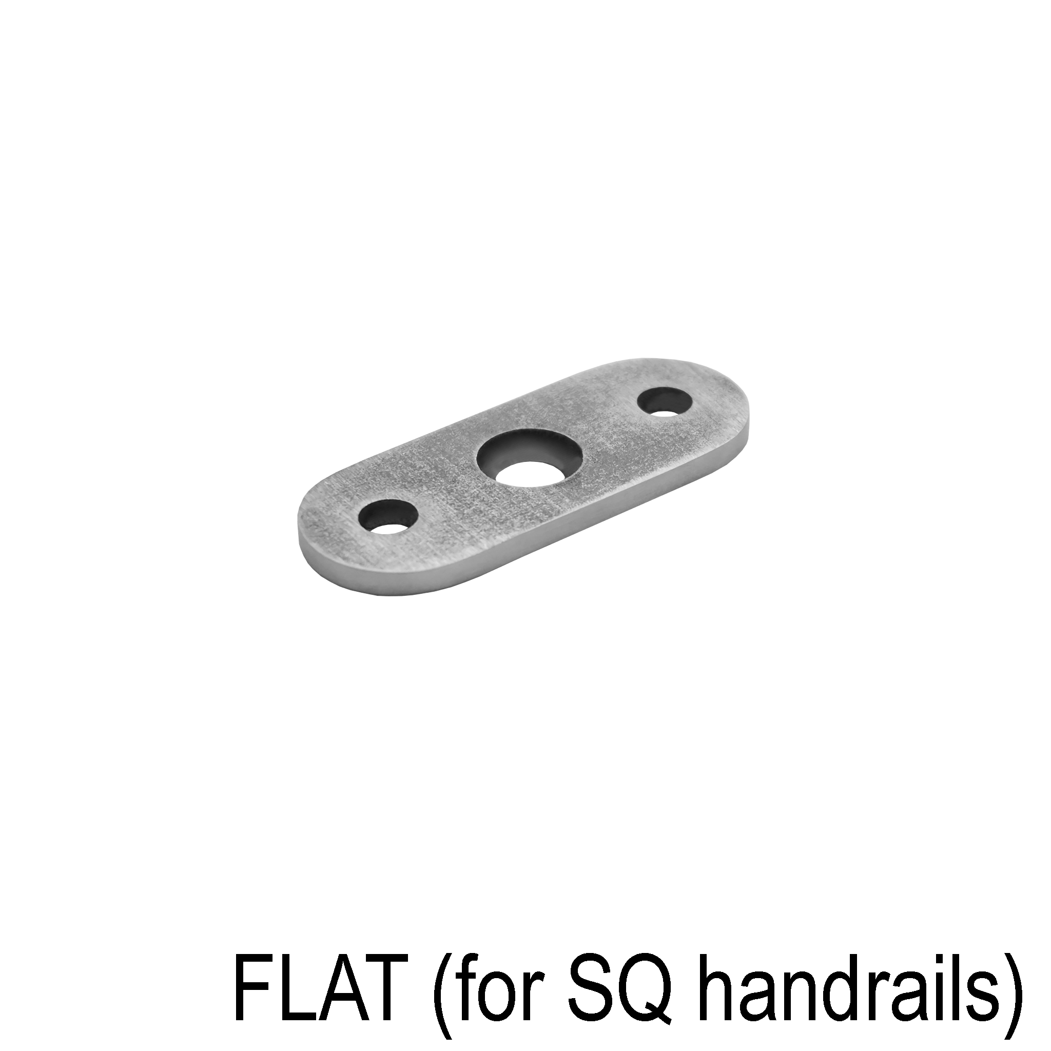[FLATSAD180] HRB Series GGH Handrail - Saddle - Flat for Square Handrail - 180°