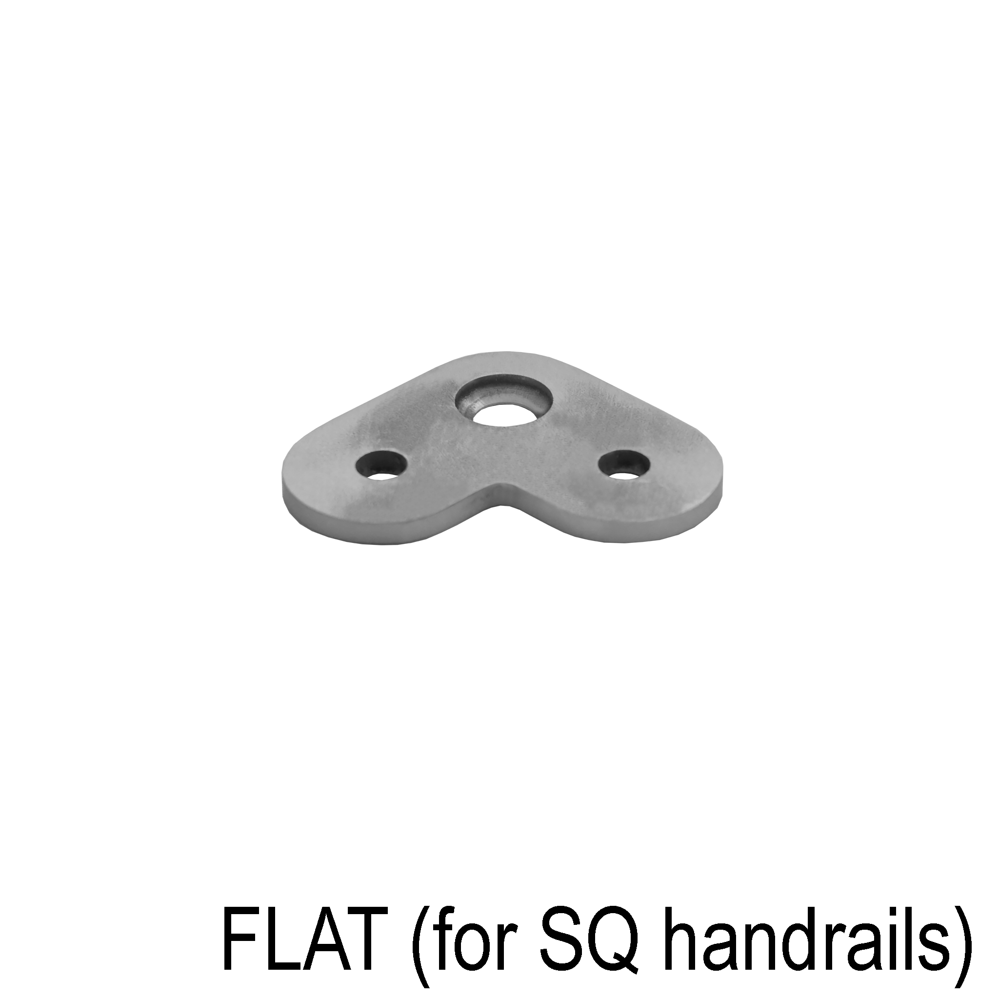 [FLATSAD90] HRB Series GGH Handrail - Saddle - Flat for Square Handrail - 90°