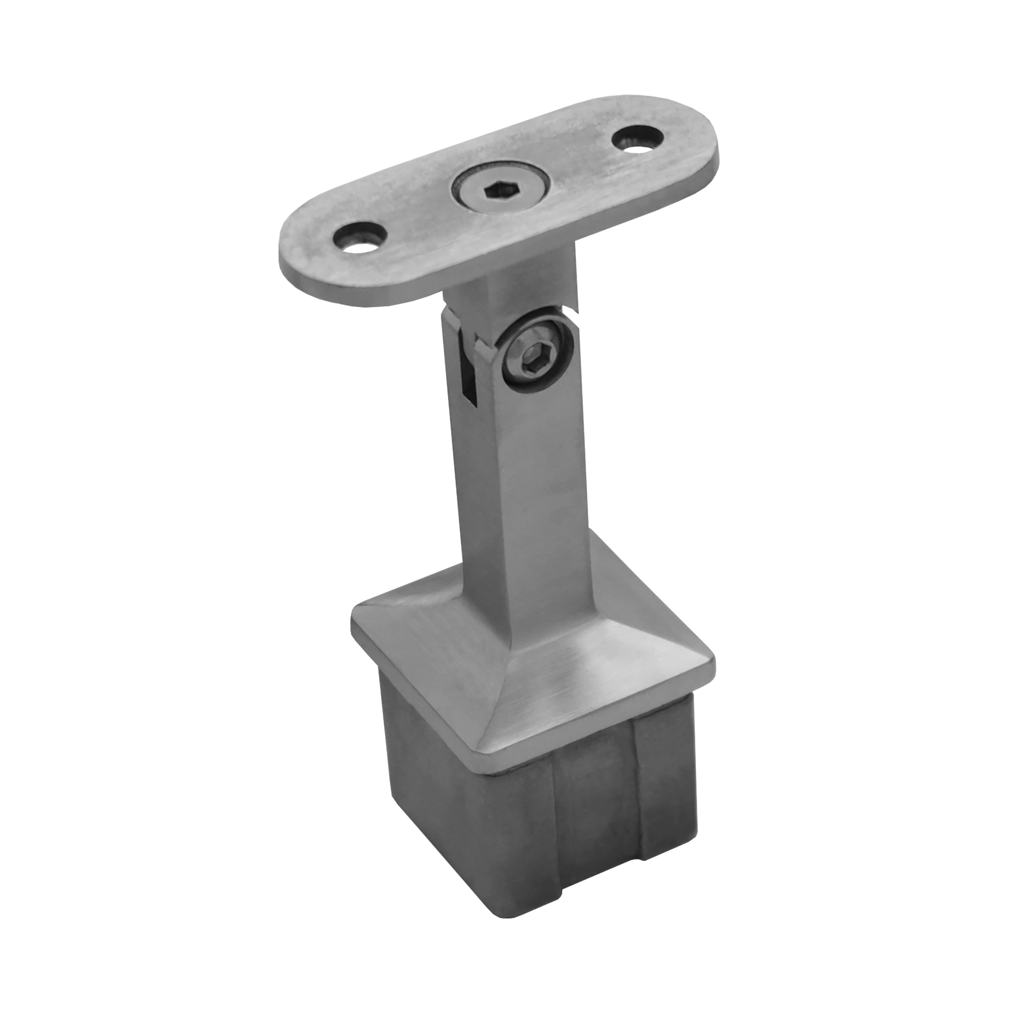 [SPROSUPADJ] PRO Series GGH Handrail - Support - Square - Adjustable