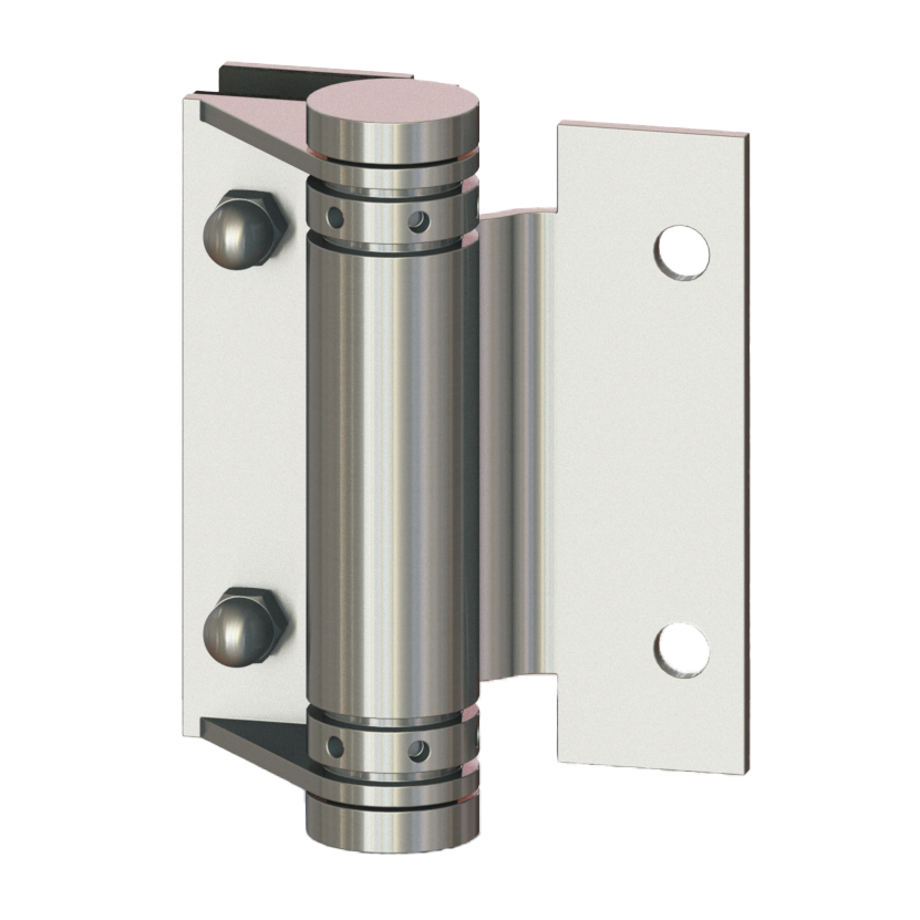 [HDIVE90] DIVE Series GGH Pool Fence Hardware - Hinge - Glass to Wall / Square Post