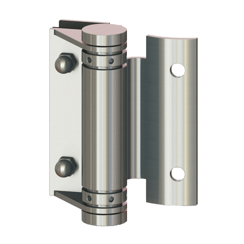 [HDIVE90R] DIVE Series GGH Pool Fence Hardware - Hinge - Glass to Round Post