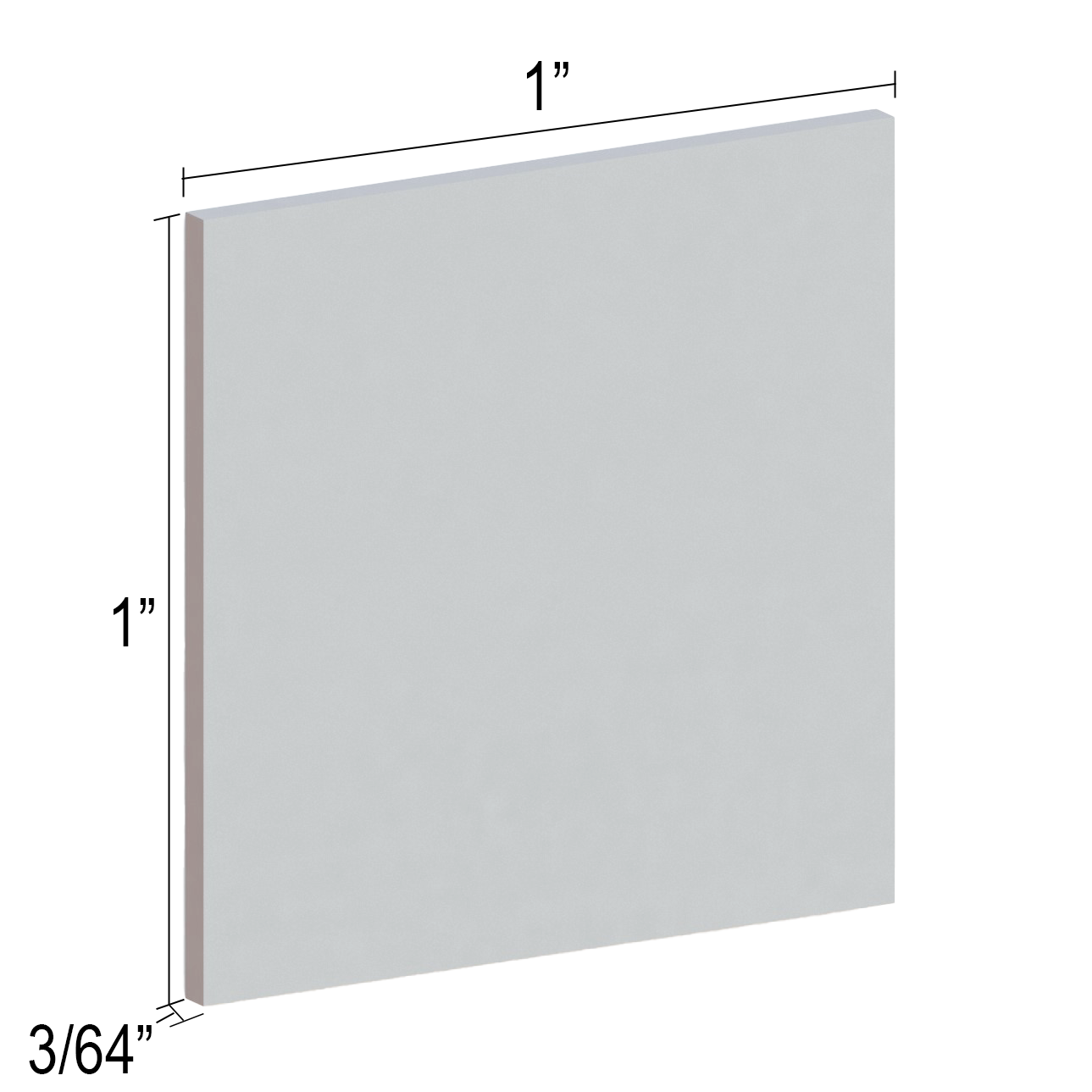 [CUEND1X1] GGH Commercial U-Channel - End Cap - for 1 X 1"