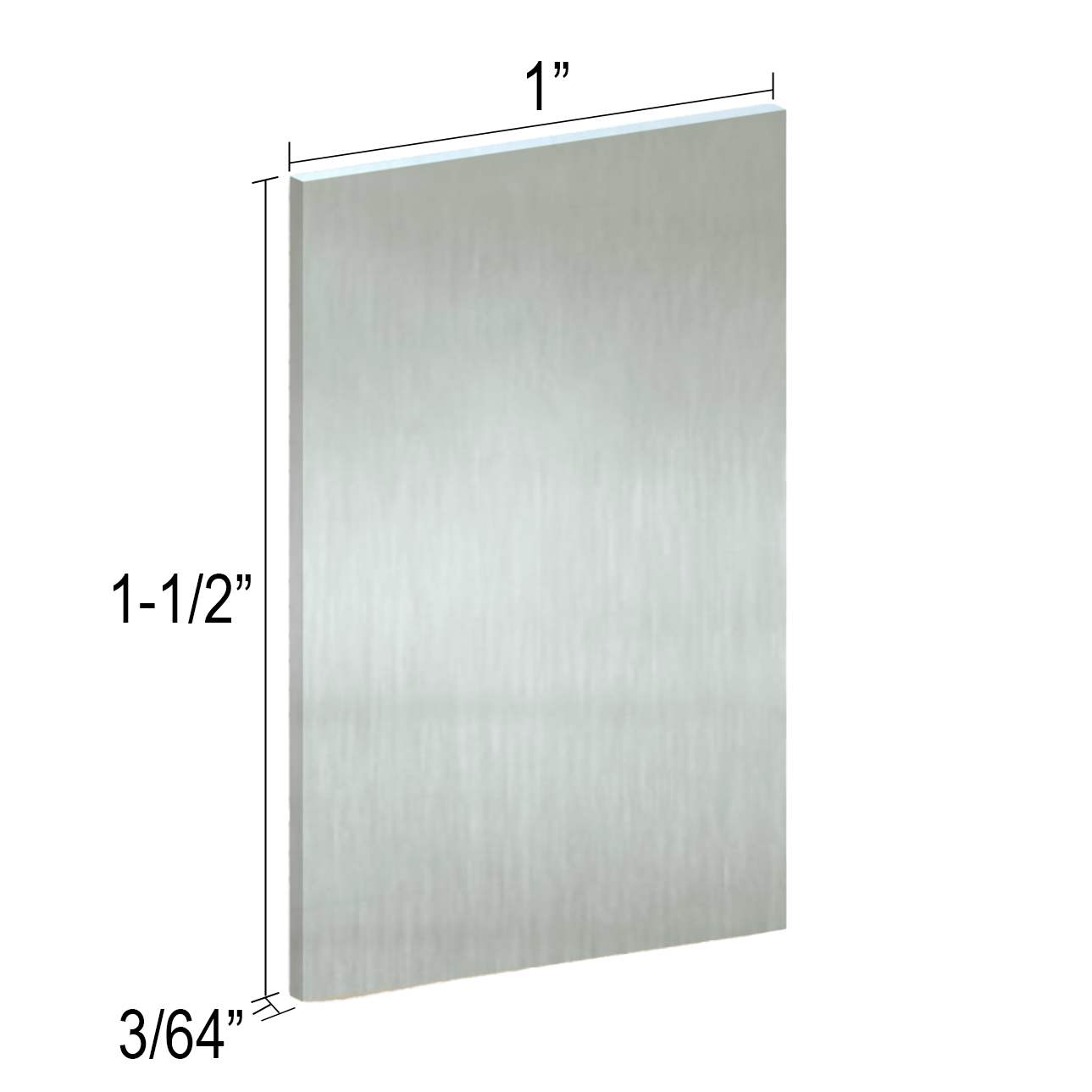 [CUEND1X1.5] GGH Commercial U-Channel - End Cap - for 1 X 1-1/2"