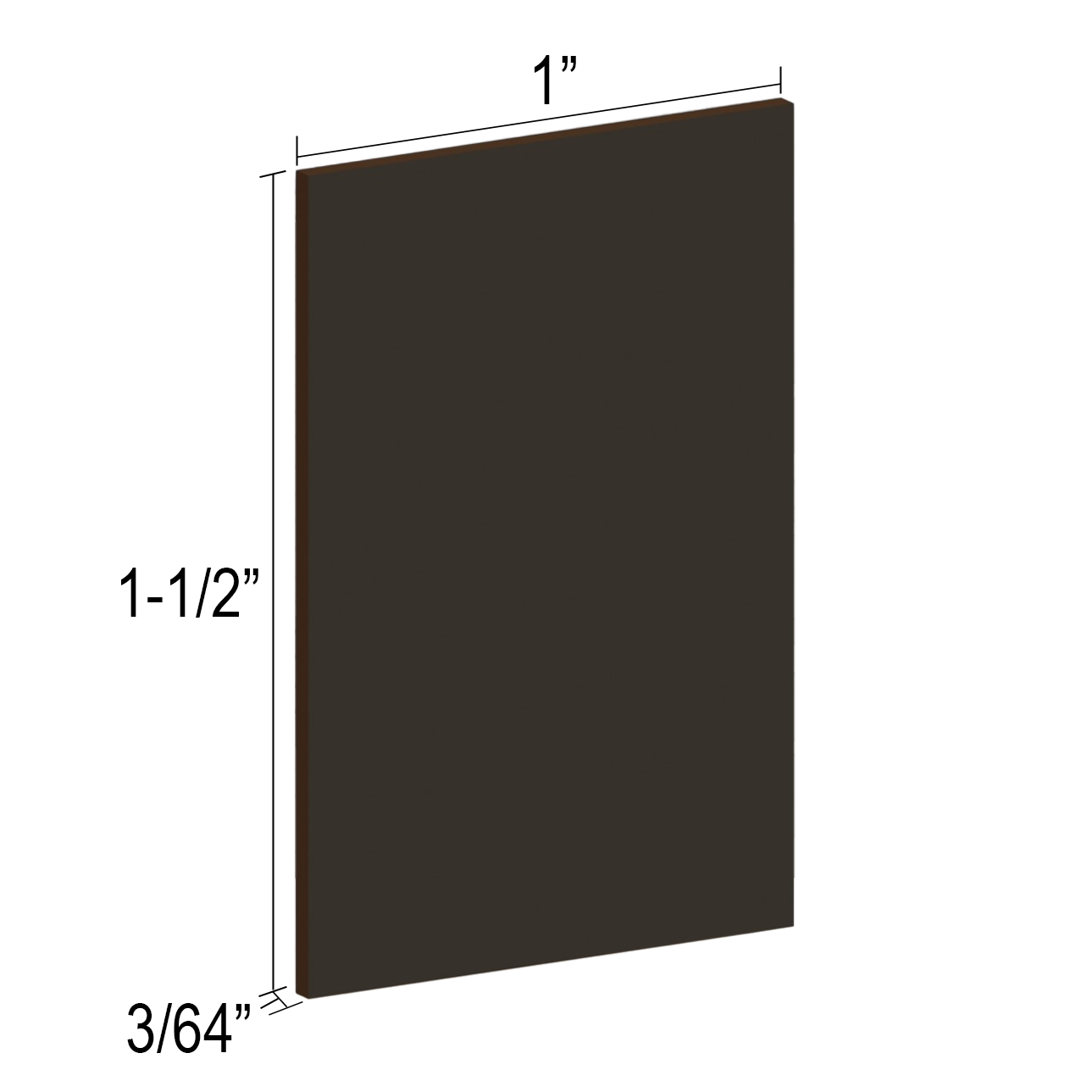 [CUEND1X1.5] GGH Commercial U-Channel - End Cap - for 1 X 1-1/2"