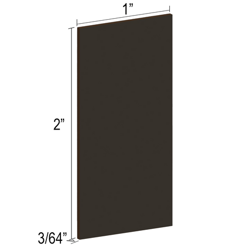 GGH Commercial U-Channel - End Cap - for 1 X 2"