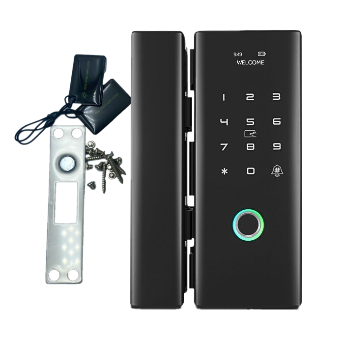 [DGDL] GDL Series GGH Glass Door Lock - Digital Glass Door Lock - Glass & Wall Mount
