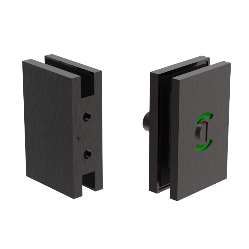 GGH Washroom Glass Door Lock - Thumbturn