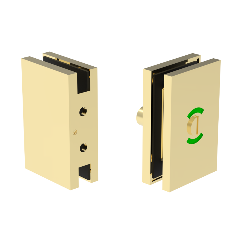 GGH Washroom Glass Door Lock - Thumbturn