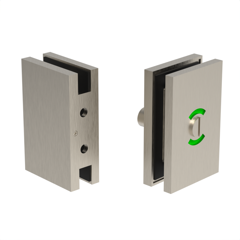 GGH Washroom Glass Door Lock - Thumbturn