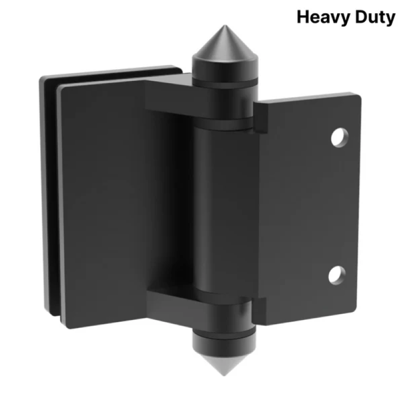 GGH Pool Fence Hardware - Hinge - Glass to Wall / Square Post (Heavy Duty)