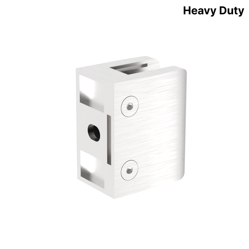 GGH Square Railing Clamp - Flat Back - Heavy Duty