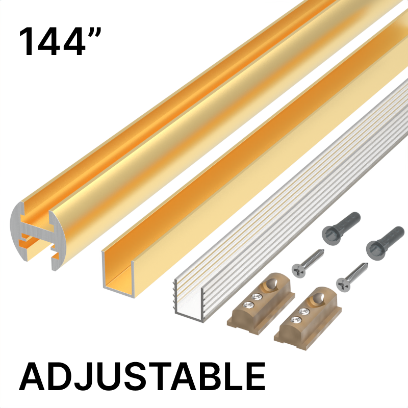 GGH Adjustable Shower Header Kit – 144"