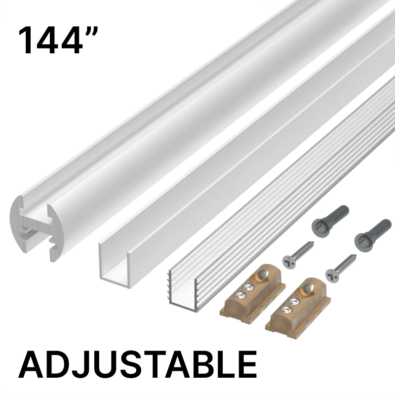 GGH Adjustable Shower Header Kit – 144"