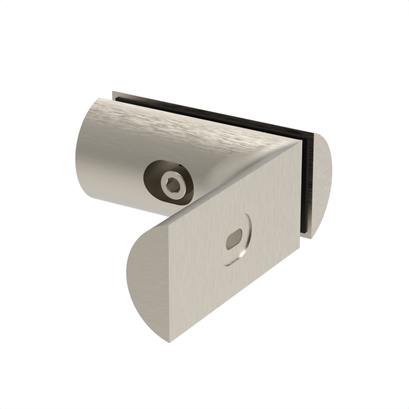 GGH Hydro Shower Sliding Door Kit - 90° Wall-to-Glass Bracket