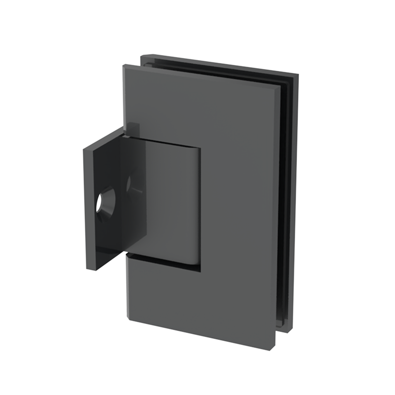 GGH Shower Hinge - Square Regular Duty - Wall Mount, Pony Plate