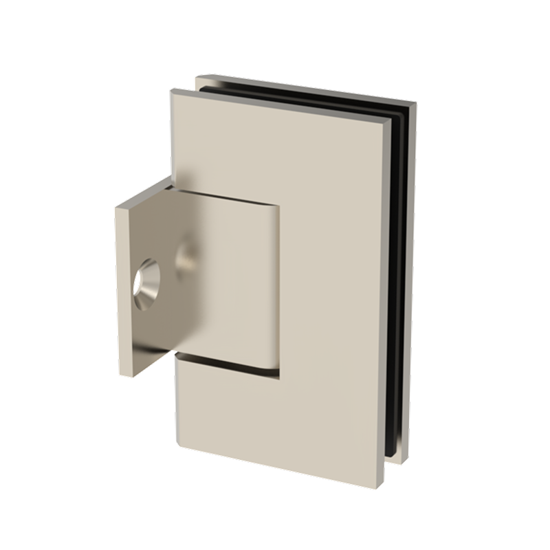GGH Shower Hinge - Square Regular Duty - Wall Mount, Pony Plate