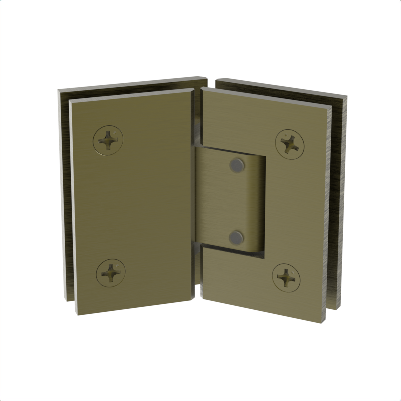 GGH Shower Hinge - Square Regular Duty - Glass Mount, Neo Angle 135°, Adjustable