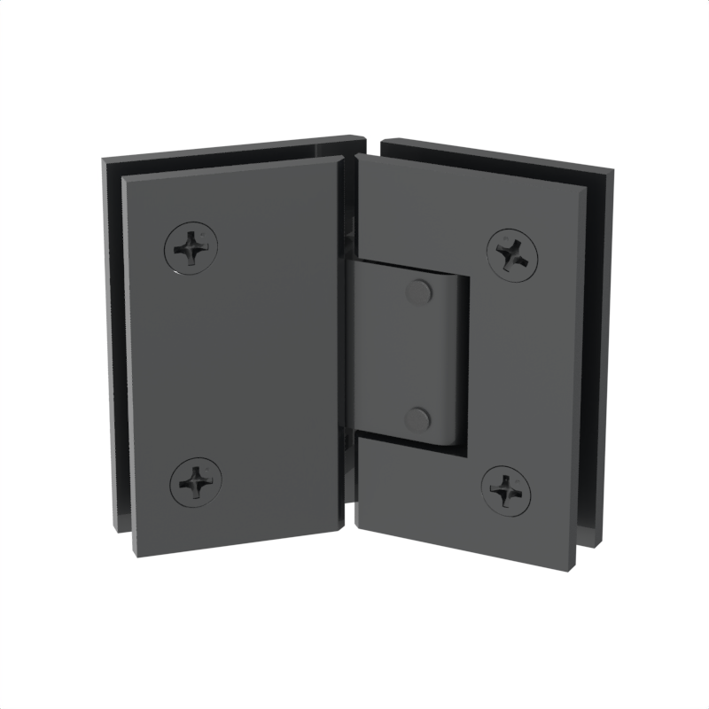 GGH Shower Hinge - Square Regular Duty - Glass Mount, Neo Angle 135°, Adjustable