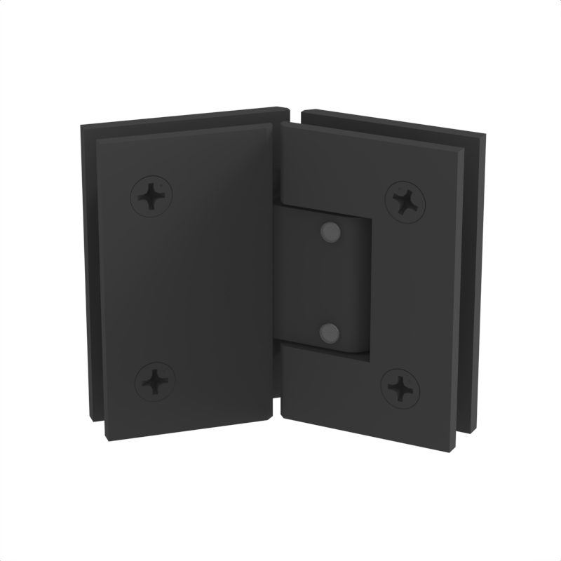 GGH Shower Hinge - Square Regular Duty - Glass Mount, Neo Angle 135°, Adjustable