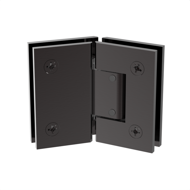 GGH Shower Hinge - Square Regular Duty - Glass Mount, Neo Angle 135°, Adjustable
