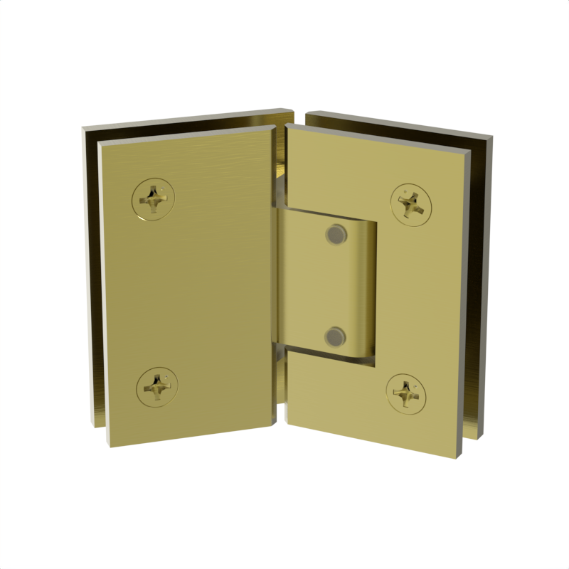 GGH Shower Hinge - Square Regular Duty - Glass Mount, Neo Angle 135°, Adjustable