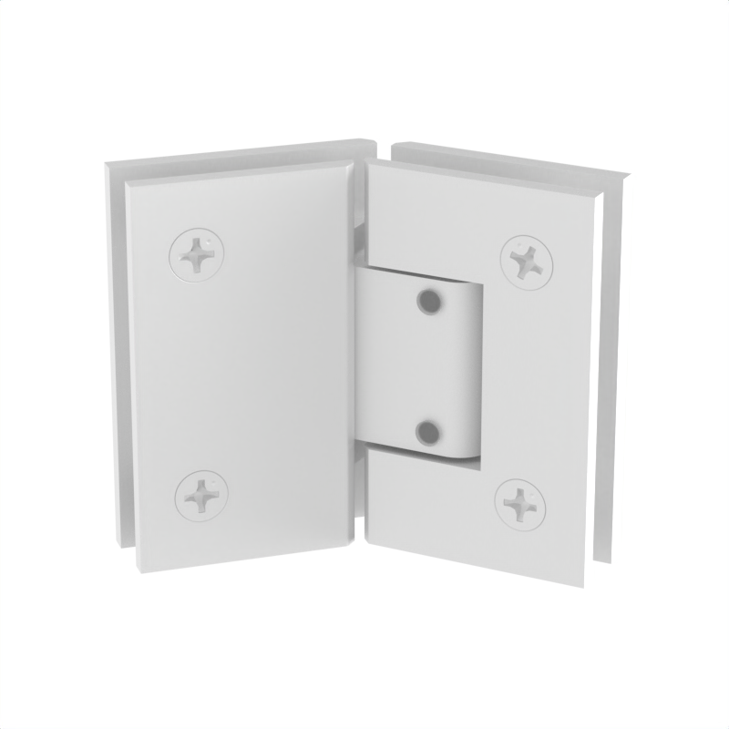 GGH Shower Hinge - Square Regular Duty - Glass Mount, Neo Angle 135°, Adjustable