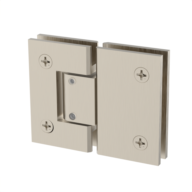 GGH Shower Hinge - Square Regular Duty - Glass Mount, Adjustable