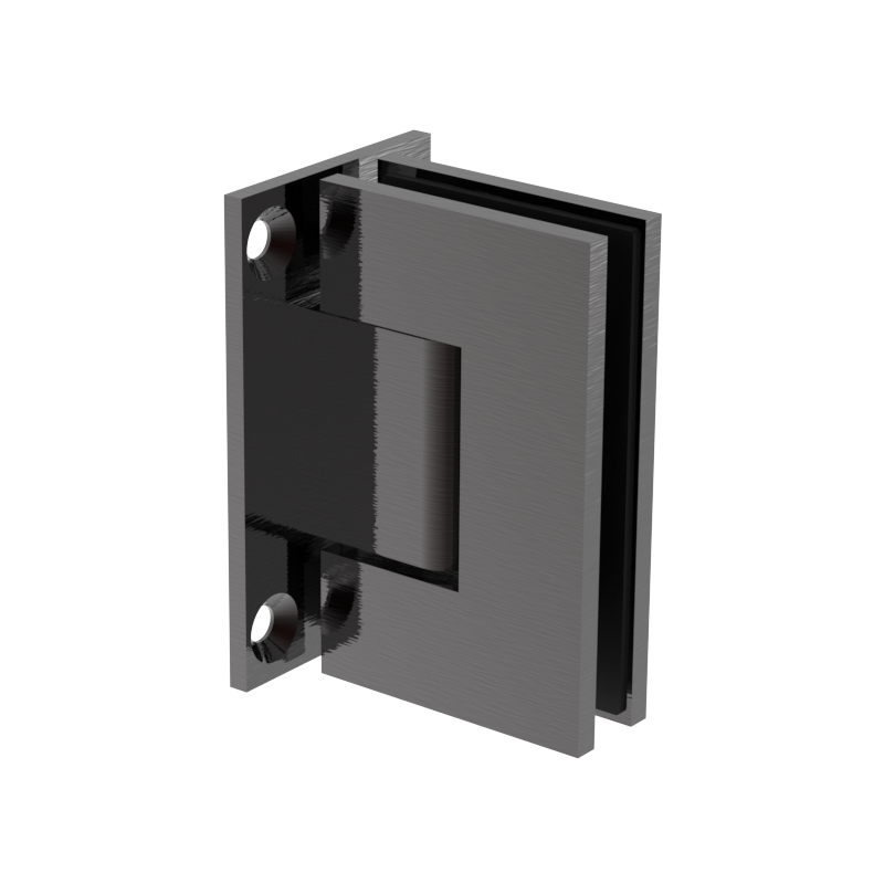 GGH Shower Hinge - Square Regular Duty - Wall Mount, Full Plate