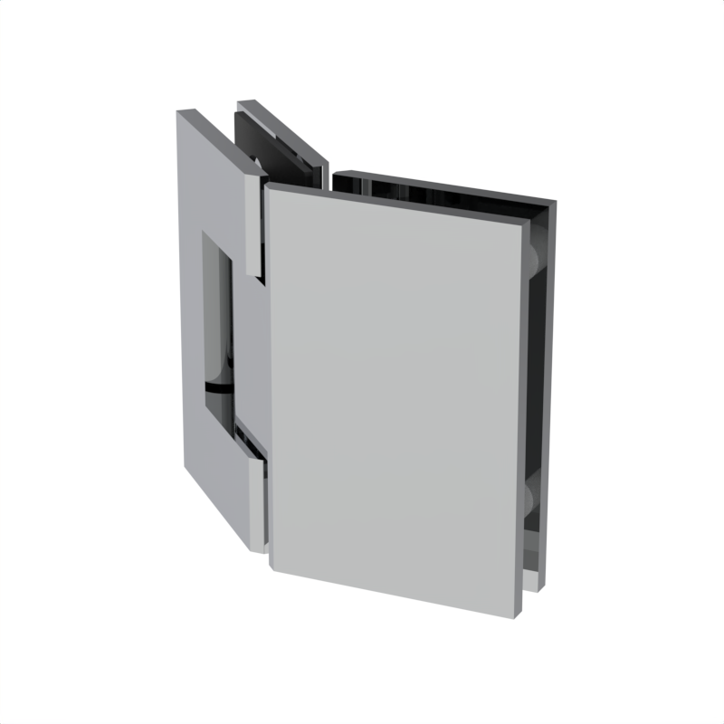 GGH Shower Hinge - Square Regular Duty - Glass Mount, Neo Angle 135°