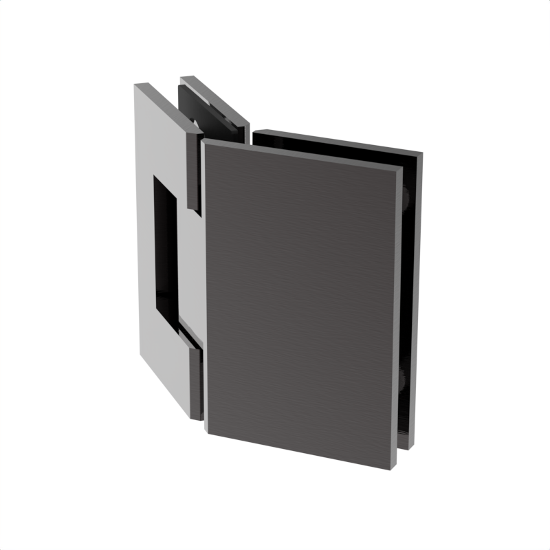 GGH Shower Hinge - Square Regular Duty - Glass Mount, Neo Angle 135°