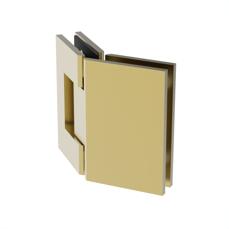 GGH Shower Hinge - Square Regular Duty - Glass Mount, Neo Angle 135°