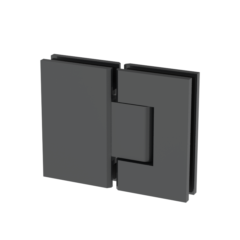 [JEN180] JENNIFER Series GGH Shower Hinge - Square Regular Duty - Glass Mount 180°