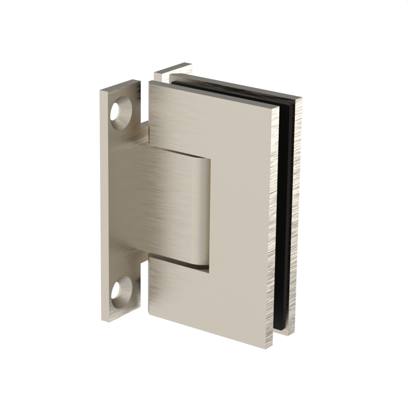 GGH Shower Hinge - Square Regular Duty - Wall Mount, H Plate