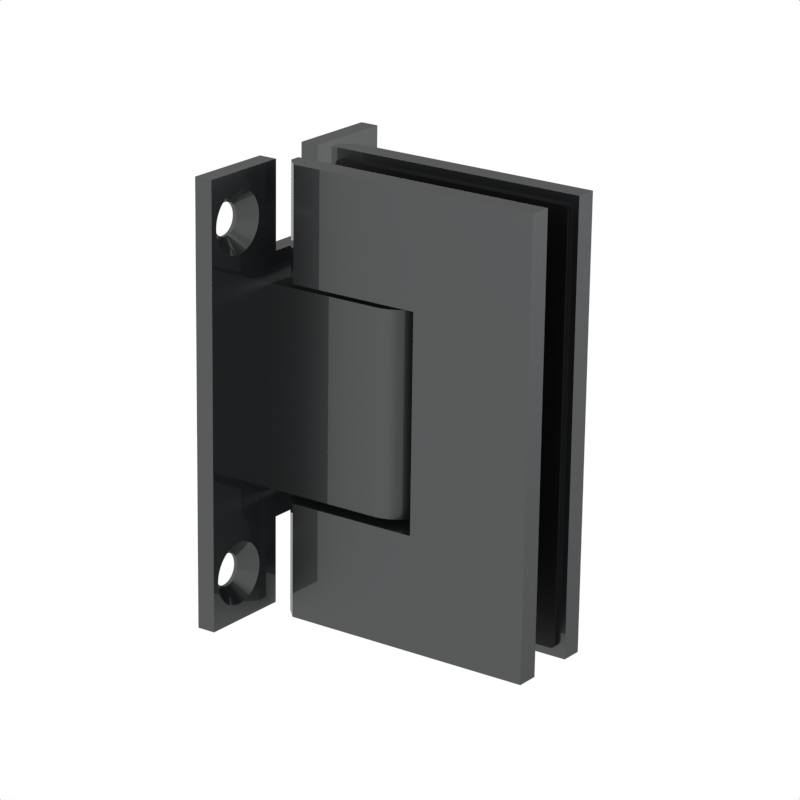 GGH Shower Hinge - Square Regular Duty - Wall Mount, H Plate