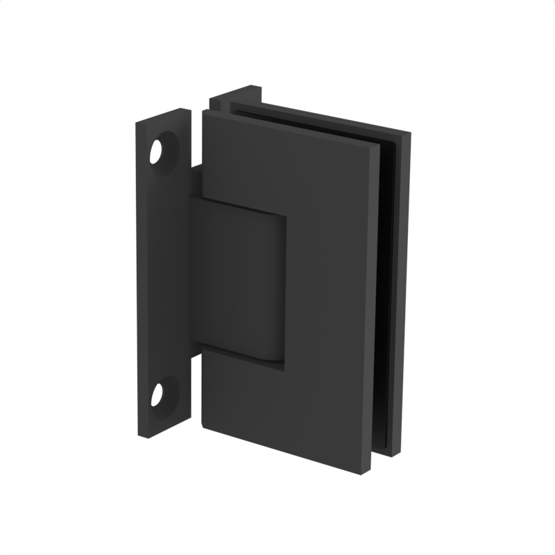 GGH Shower Hinge - Square Regular Duty - Wall Mount, H Plate