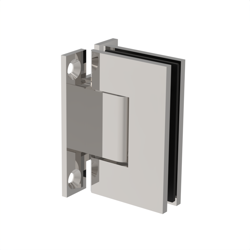 GGH Shower Hinge - Square Regular Duty - Wall Mount, H Plate