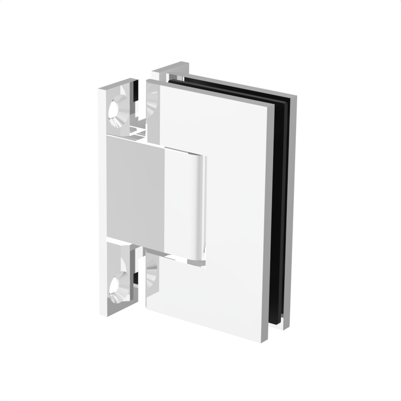 GGH Shower Hinge - Square Regular Duty - Wall Mount, H Plate