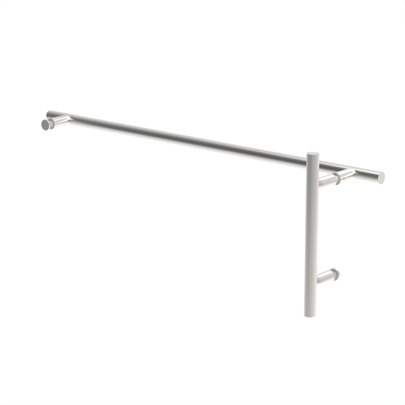 GGH Shower Handle/Towel Bar Combo - 6" X 24" - Ladder Pull Style