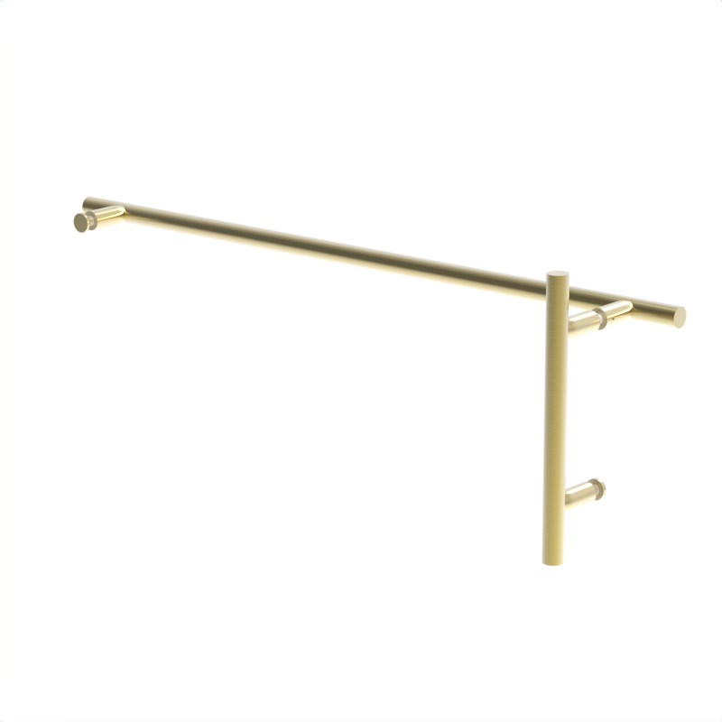 GGH Shower Handle/Towel Bar Combo - 6" X 24" - Ladder Pull Style
