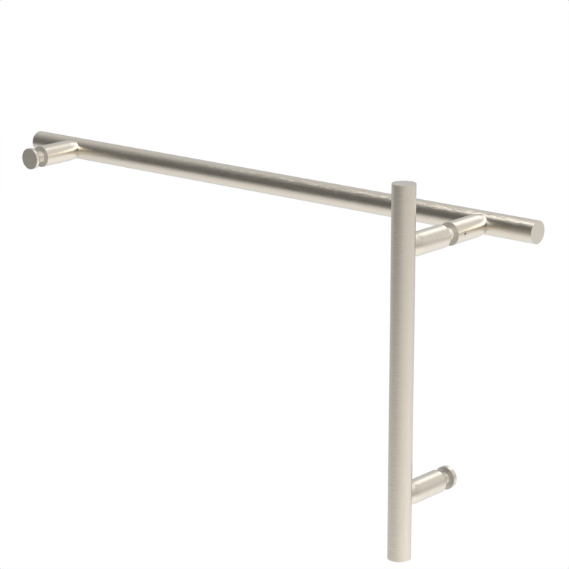 GGH Shower Handle/Towel Bar Combo - 8" x 18" - Ladder Pull Style