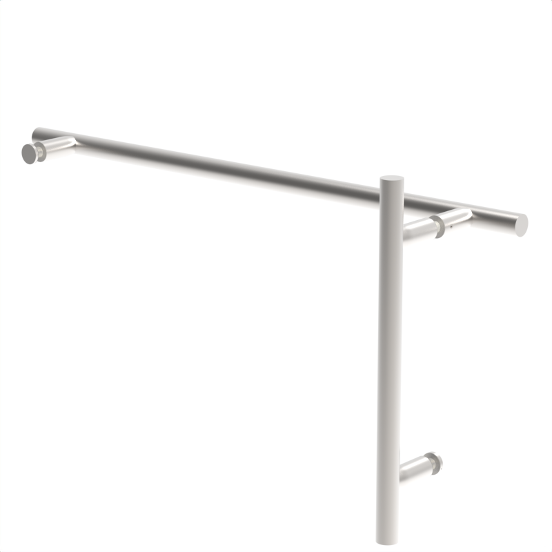 GGH Shower Handle/Towel Bar Combo - 8" x 18" - Ladder Pull Style