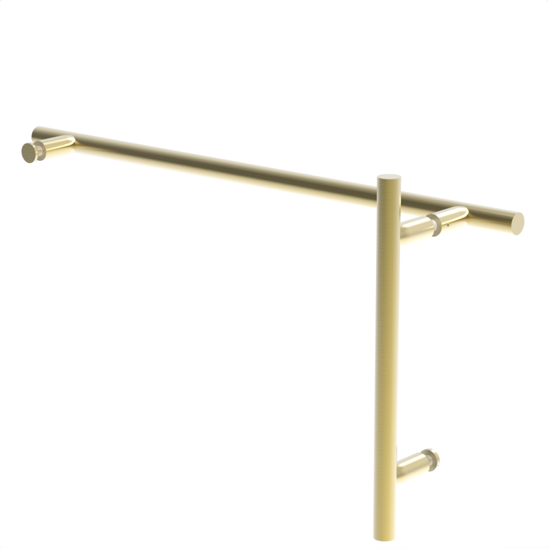 GGH Shower Handle/Towel Bar Combo - 8" x 18" - Ladder Pull Style