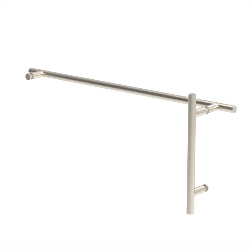 GGH Shower Handle/Towel Bar Combo - 8" x 24" - Ladder Pull Style