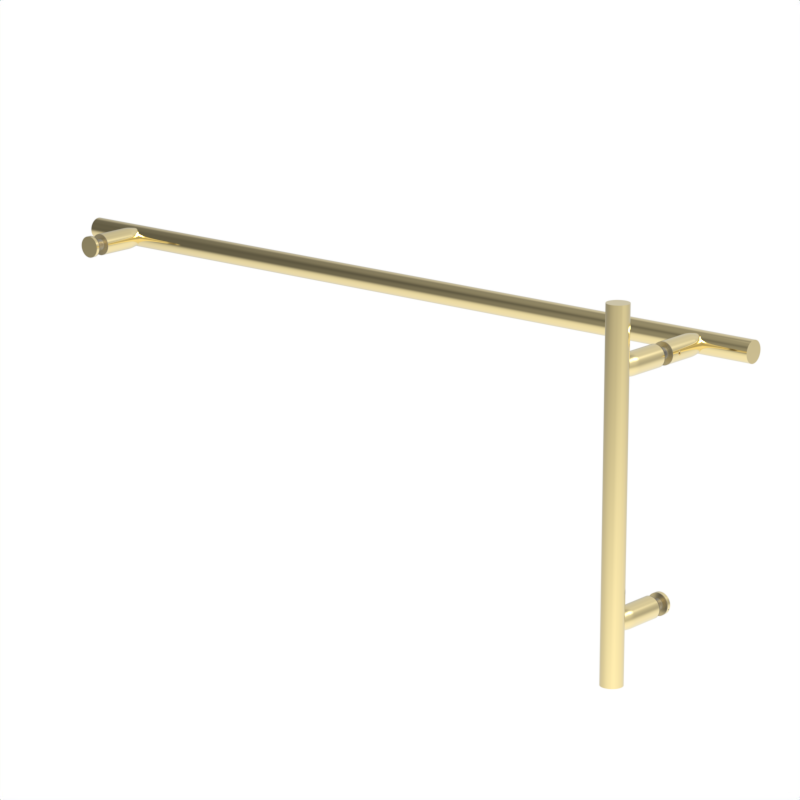 GGH Shower Handle/Towel Bar Combo - 8" x 24" - Ladder Pull Style